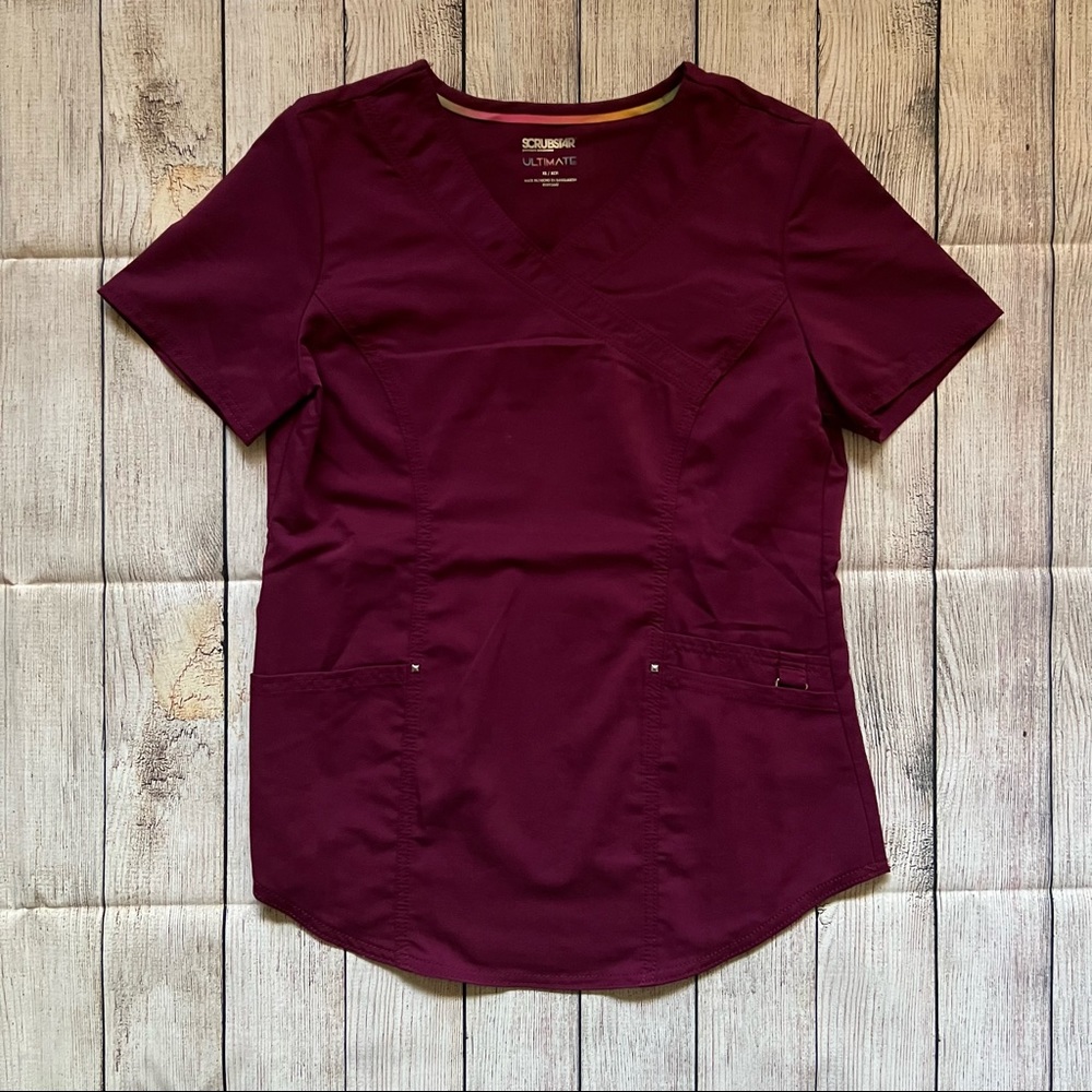 ▪️Wine Scrubstar Top▪️